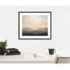 image:imageKate and Laurel Framed Wall Art Print Green Mountain Abstract I Horizontal by Amy Lighthall 25 x 21 Stylish Black Narrow Frame Modern Contemporary Landscapes Abstract Art for Wall Decor25L x 21W