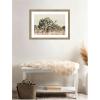 image:imageKate and Laurel Framed Wall Art Print Joshua Tree No 1 by Alicia Bock 26 x 19 Woodgrain Stripe Chocolate Frame Rustic Farmhouse Landscape Art for Wall DecorWoodgrain Stripe Mocha