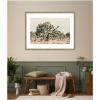 image:imageKate and Laurel Framed Wall Art Print Joshua Tree No 1 by Alicia Bock 26 x 19 Woodgrain Stripe Chocolate Frame Rustic Farmhouse Landscape Art for Wall DecorWoodgrain Stripe Mocha