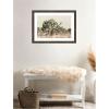 image:imageKate and Laurel Framed Wall Art Print Joshua Tree No 1 by Alicia Bock 26 x 19 Woodgrain Stripe Chocolate Frame Rustic Farmhouse Landscape Art for Wall DecorWoodgrain Stripe Chocolate