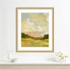 image:imageKate and Laurel Framed Wall Art Print Landscape 2 by Annie Quigley 22 x 26 Florence Gold Frame Casual Transitional Landscapes Nature Art for Wall Decor26L x 22W