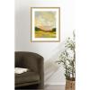image:imageKate and Laurel Framed Wall Art Print Landscape 2 by Annie Quigley 22 x 26 Florence Gold Frame Casual Transitional Landscapes Nature Art for Wall Decor26L x 22W