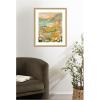image:imageKate and Laurel Framed Wall Art Print Landscape 4 by Annie Quigley 22 x 26 Florence Gold Frame Coastal Landscapes Nature Art for Wall Decor26L x 22W