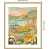 image:imageKate and Laurel Framed Wall Art Print Landscape 4 by Annie Quigley 22 x 26 Florence Gold Frame Coastal Landscapes Nature Art for Wall Decor42L x 34W