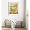 image:imageKate and Laurel Framed Wall Art Print Landscape 4 by Annie Quigley 22 x 26 Florence Gold Frame Coastal Landscapes Nature Art for Wall Decor42L x 34W