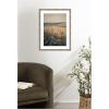image:imageKate and Laurel Framed Wall Art Print Landscape Wild Flower by Melloi Art Prints 20 x 26 Mila Dark Silver Frame Rustic Farmhouse Landscape Art for Wall Decor26L x 20W