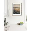 image:imageKate and Laurel Framed Wall Art Print Landscape Wild Flower by Melloi Art Prints 20 x 26 Mila Dark Silver Frame Rustic Farmhouse Landscape Art for Wall Decor26L x 20W