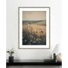 image:imageKate and Laurel Framed Wall Art Print Landscape Wild Flower by Melloi Art Prints 20 x 26 Mila Dark Silver Frame Rustic Farmhouse Landscape Art for Wall Decor42L x 32W