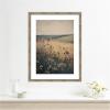 image:imageKate and Laurel Framed Wall Art Print Landscape Wild Flower by Melloi Art Prints 20 x 26 Mila Dark Silver Frame Rustic Farmhouse Landscape Art for Wall Decor26L x 20W