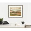 image:imageKate and Laurel Framed Wall Art Print Mountainscape Horizontal by Annie Quigley 26 x 22 Mila Dark Silver Frame Rustic Farmhouse Landscapes Art for Wall Decor26L x 22W