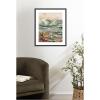 image:imageKate and Laurel Framed Wall Art Print Neutral Landscape 03 by Annie Quigley 21 x 25 Stylish Black Narrow Frame Modern Contemporary Landscape Art for Wall Decor25L x 21W