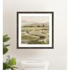 image:imageKate and Laurel Framed Wall Art Print Petit Views No 8 by Mackenzie Nelson 26 x 26 Woodgrain Stripe Mocha Frame Rustic Farmhouse Landscape Art for Wall DecorWoodgrain Stripe Chocolate