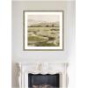 image:imageKate and Laurel Framed Wall Art Print Petit Views No 8 by Mackenzie Nelson 26 x 26 Woodgrain Stripe Mocha Frame Rustic Farmhouse Landscape Art for Wall DecorWoodgrain Stripe Mocha
