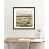 image:imageKate and Laurel Framed Wall Art Print Petit Views No 8 by Mackenzie Nelson 26 x 26 Woodgrain Stripe Mocha Frame Rustic Farmhouse Landscape Art for Wall DecorWoodgrain Stripe Chocolate