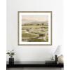 image:imageKate and Laurel Framed Wall Art Print Petit Views No 8 by Mackenzie Nelson 26 x 26 Woodgrain Stripe Mocha Frame Rustic Farmhouse Landscape Art for Wall DecorWoodgrain Stripe Mocha
