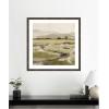 image:imageKate and Laurel Framed Wall Art Print Petit Views No 8 by Mackenzie Nelson 26 x 26 Woodgrain Stripe Mocha Frame Rustic Farmhouse Landscape Art for Wall DecorWoodgrain Stripe Chocolate