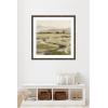 image:imageKate and Laurel Framed Wall Art Print Petit Views No 8 by Mackenzie Nelson 26 x 26 Woodgrain Stripe Mocha Frame Rustic Farmhouse Landscape Art for Wall DecorWoodgrain Stripe Chocolate