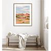 image:imageKate and Laurel Framed Wall Art Print Southwestern Dreams l by Nikita Jariwala 22 x 26 Woodgrain Stripe Mocha Frame Casual Transitional Landscapes Nature Art for Wall Decor42L x 34W