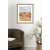 image:imageKate and Laurel Framed Wall Art Print Southwestern Dreams l by Nikita Jariwala 22 x 26 Woodgrain Stripe Mocha Frame Casual Transitional Landscapes Nature Art for Wall Decor26L x 22W