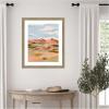image:imageKate and Laurel Framed Wall Art Print Southwestern Dreams l by Nikita Jariwala 22 x 26 Woodgrain Stripe Mocha Frame Casual Transitional Landscapes Nature Art for Wall Decor26L x 22W