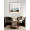 image:imageKate and Laurel Framed Wall Art Print Tranquility by Mary Sparrow 26 x 26 Florence Medium Brown Frame Modern Contemporary Landscape Art for Wall DecorFlorence Medium Brown
