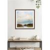image:imageKate and Laurel Framed Wall Art Print Tranquility by Mary Sparrow 26 x 26 Florence Medium Brown Frame Modern Contemporary Landscape Art for Wall DecorFlorence Medium Brown