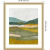 image:imageKate and Laurel Framed Wall Art Print Vibrant Abstract by Nikita Jariwala 22 x 26 Florence Gold Frame Modern Contemporary Abstract Art for Wall Decor26L x 22W