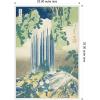 image:imageKate and Laurel Katsushika Hokusai Yoro Waterfall in Mino Province 1833 Framed Canvas Wall Art by The Art Institute of Chicago 23 x 33 Sylvie White Traditional Landscapes Nature Art for Wall Decor