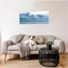 image:imageKate and Laurel Minimalist Sky Reflection In Iceland Panel Framed Canvas Wall Art by Michael Schauer 40 x 18 Sylvie White Modern Landscapes Nature Art for Wall Decor Living Room Bedroom