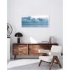 image:imageKate and Laurel Minimalist Sky Reflection In Iceland Panel Framed Canvas Wall Art by Michael Schauer 40 x 18 Sylvie White Modern Landscapes Nature Art for Wall Decor Living Room Bedroom