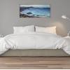 image:imageKate and Laurel Sylvie From Here Everything is Beautiful Framed Canvas Wall Art by Nel Whatmore 18x40 Gold Beach Mountain Landscape Art for Wall Home DecorGold