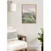 image:imageKate and Laurel Sylvie Matterhorn Framed Canvas Wall Art by Nikita Jariwala 18x24 Natural Soft Colorful Nature Mountain Landscape Art for Wall Home DecorNatural