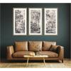 image:imageWooded Landscape after 1648 Antonie Waterloo Linen Panel 3 Piece Framed Wall Art Print Set by Nostalgia Prints