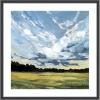 image:imageKate and Laurel Framed Wall Art Print Before The Storm by Emily Kenney 25 x 25 Stylish Black Narrow Frame Rustic Farmhouse Landscapes Nature Art for Wall Decor25L x 25W