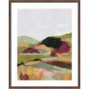image:imageKate and Laurel Framed Wall Art Print Dreamy Landscape by Nikita Jariwala 22 x 26 Florence Medium Brown Frame Modern Contemporary Abstract Art for Wall Decor42L x 34W