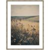 image:imageKate and Laurel Framed Wall Art Print Landscape Wild Flower by Melloi Art Prints 20 x 26 Mila Dark Silver Frame Rustic Farmhouse Landscape Art for Wall Decor42L x 32W