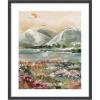 image:imageKate and Laurel Framed Wall Art Print Neutral Landscape 03 by Annie Quigley 21 x 25 Stylish Black Narrow Frame Modern Contemporary Landscape Art for Wall Decor25L x 21W