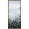 image:imageKate and Laurel Sylvie Evergreen Dream Framed Canvas Wall Art by Emiko and Mark Franzen of F2Images 18x40 Natural Nature Landscape Art for WallNatural