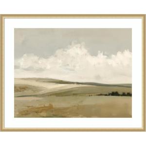 image:imageKate and Laurel Framed Wall Art Print Whispering Meadows I by Amy Lighthall 26 x 22 Florence Gold Frame Modern Contemporary Landscape Art for Wall Decor42L x 34W