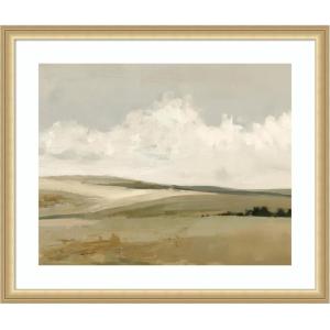 image:imageKate and Laurel Framed Wall Art Print Whispering Meadows I by Amy Lighthall 26 x 22 Florence Gold Frame Modern Contemporary Landscape Art for Wall Decor26L x 22W