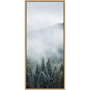 image:imageKate and Laurel Sylvie Evergreen Dream Framed Canvas Wall Art by Emiko and Mark Franzen of F2Images 18x40 Natural Nature Landscape Art for WallNatural