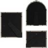image:imageKate and Laurel Arendahl ThreePiece Picture Frame Set Silver Set of 3 Varying Sizes Vintage Rectangle and Arched Photo Frame Set for Use as Gallery Wall FramesSilver