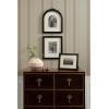 image:imageKate and Laurel Arendahl ThreePiece Picture Frame Set Silver Set of 3 Varying Sizes Vintage Rectangle and Arched Photo Frame Set for Use as Gallery Wall FramesBlack