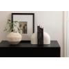 image:imageKate and Laurel Brookhart Modern TwoPiece Marble Bookends for Bookshelf Decor Set of 2 4 x 4 x 6 White Marble Decorative Stone Bookend Set for Use as Wall Shelf Filler or Entryway Table Decor