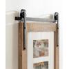 image:imageKate and Laurel Cates Farmhouse Wooden Vertical Collage Picture Frame 16x26 Matted to 4 4x6 Rustic Brown Rectangle Photograph Frame Fitting Four 4x6 Images with Barn DoorInspired DesignRustic Brown