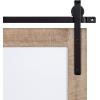 image:imageKate and Laurel Cates Farmhouse Wooden Vertical Collage Picture Frame 16x26 Matted to 4 4x6 Rustic Brown Rectangle Photograph Frame Fitting Four 4x6 Images with Barn DoorInspired DesignRustic Brown
