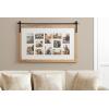 image:imageKate and Laurel Cates Farmhouse Wooden Vertical Collage Picture Frame 16x26 Matted to 4 4x6 Rustic Brown Rectangle Photograph Frame Fitting Four 4x6 Images with Barn DoorInspired DesignRustic Brown