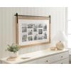 image:imageKate and Laurel Cates Farmhouse Wooden Vertical Collage Picture Frame 16x26 Matted to 4 4x6 Rustic Brown Rectangle Photograph Frame Fitting Four 4x6 Images with Barn DoorInspired DesignRustic Brown