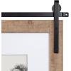 image:imageKate and Laurel Cates Farmhouse Wooden Vertical Collage Picture Frame 16x26 Matted to 4 4x6 Rustic Brown Rectangle Photograph Frame Fitting Four 4x6 Images with Barn DoorInspired DesignRustic Brown