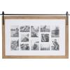 image:imageKate and Laurel Cates Farmhouse Wooden Vertical Collage Picture Frame 16x26 Matted to 4 4x6 Rustic Brown Rectangle Photograph Frame Fitting Four 4x6 Images with Barn DoorInspired DesignRustic Brown